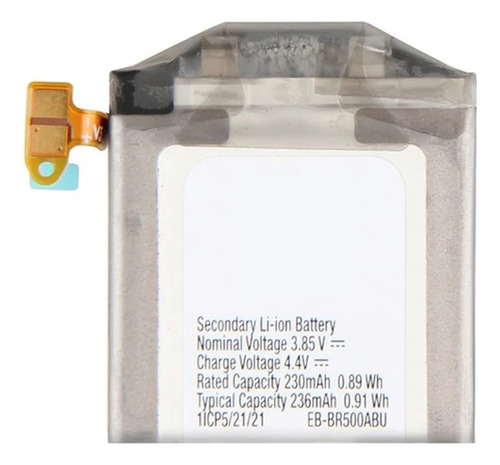 Bateria Compativel Samsung Sm-r500 Galaxy Active 40mm 230mah