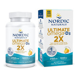 Nordic Natural's Ultimate Omega D3 2150mg 1000 Iud3 60 Sg Sabor Sin Sabor