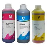 Kit 3 Lt Inktec Amarillo Azul Magenta Compatible Brother