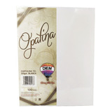 Hoja De Papel Opalina Diem 225g Blanco T/carta 100h 1paq