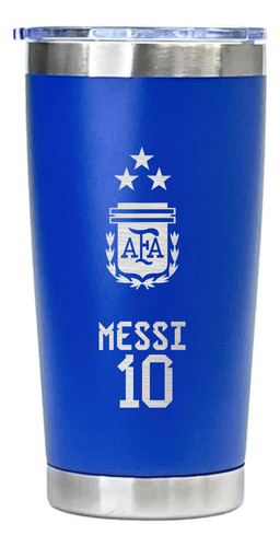 Termo 20oz Selección Argentina Personalizado - Acero Inox