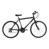 Bicicleta Bike Ultra Masculino Aro 26 Preto Fosco