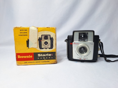 Câmera Kodak Starlet Brownie Lentes Dakon 