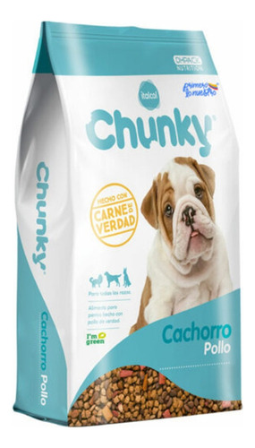 Chunky Cachorros | Comida Perros Sabor A Pollo X 4 Kg