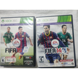 Fifa 14 Y Fifa 15 Originales Para Xbox 360 Ambos $450