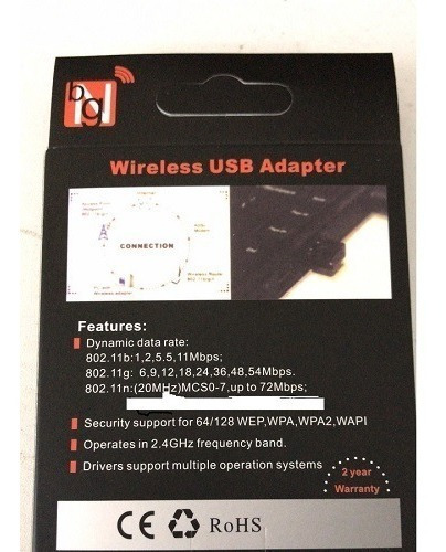 Kit 10 Adaptador Receptor Wireless Usb Wi-fi