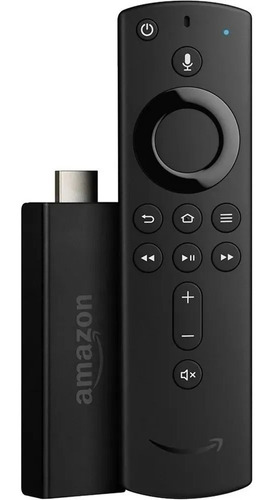 Controle De Voz Amazon Fire Tv Stick Basic Bluetooth 5.0 8gb, Cor Preta