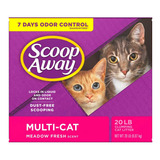 Arena Gato Scoop Away Multi Cat Aglutinante 9kg - 20lb