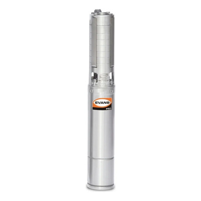 Bomba Sumergible Evans Pozo Profund 4 10gpm Inox 3hp 3f
