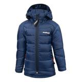 Campera Piuquen Ansilta C/capucha Niños Plumón 800 Fp Urbana