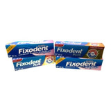 Kit De 4 Pastas Adhesivas Fixodent Original Y Fixodent Plus