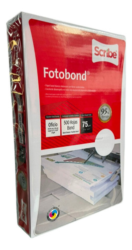 Papel Fotobond Blanco Oficio 