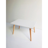 Mesa Ratona Blanca Mdf 68cm X 45cm