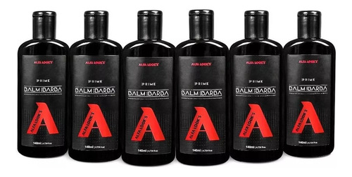 Kit 6 Balm Para Barba 200 Ml - Alfa Looks