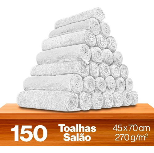 150 Toalhas Para Salão - 100% Algodão - Atacado - Oferta