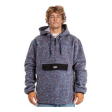 Buzo Quiksilver Saturn Polar Half Zip Medio Cierre Importado