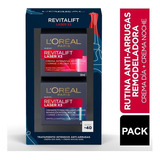 Pack X2 L'oreal Revitalift Laser Noche Y Día 40+