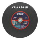 Disco Corte Tyrolit Xpert Sensitiva 350 X 3 Mm Caja X 20 Un Color Negro