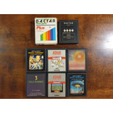 Lote Com 7 Jogos Para Atari 2600
