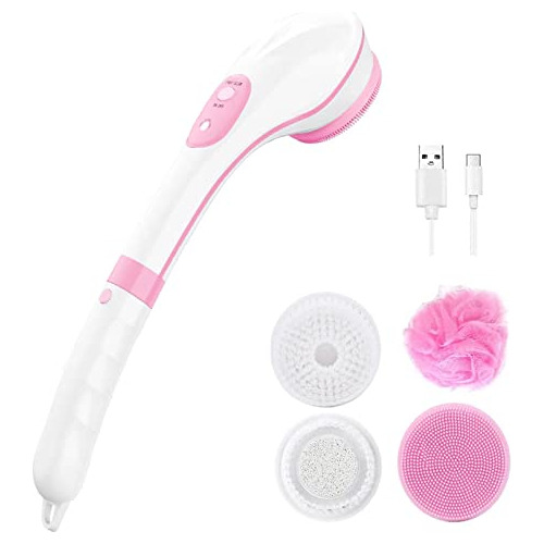 Juego De Cepillos De Baño Eléctricos Jetsea, Exfoliante Corp