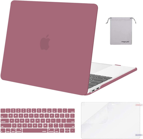 Carcasa Rigida Para Macbook Pro13 2019 2018 2017 Rosa Petalo