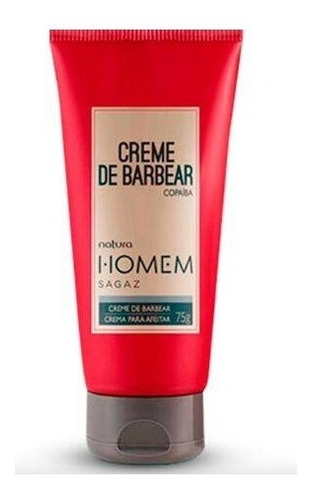 Creme De Barbear Natura Homem Sagaz 75g 