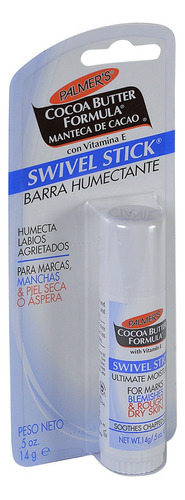 Barra Humectante Palmer's Swivel Stick  De Cacao 14 G Mw F21
