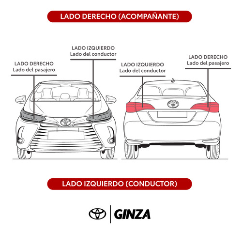 Filtro Aire Rectangular Toyota Land Cruiser Prado Original Foto 5