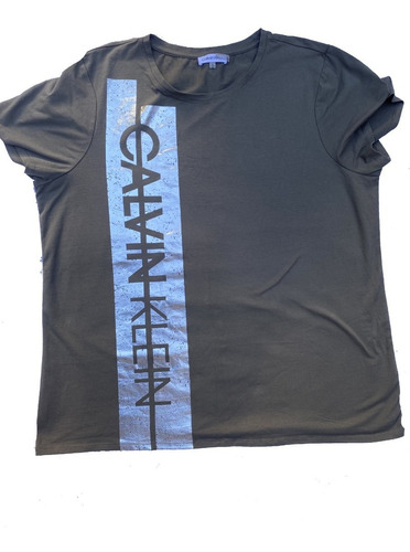 Remera Manga Corta Calvin Klein Original