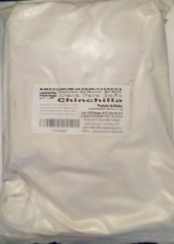  Arena Baño De Chinchillas 4 Bolsas X 2.5 Kg