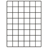 Tela Aramada Estante Cercado Pet Memory Board 30x40 - Preto