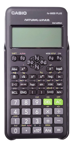 Calculadora Cientifica Casio Fx95es Plus Español Color Negro