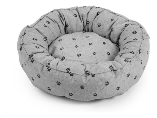 Cama Cucha Para Perro Mascotas Palette Moisés Interior Saturno Color Gris