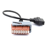 Adaptador Obd2 16 Pin A Peugeot 30 Pin