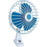 Ventilador Giratorio 12v Marinizado Com 3 Laminas De 152mm