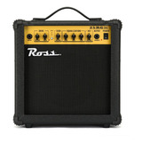 Amplificador Guitarra Eléctrica Ross 25 Watts Con Reverb Bk
