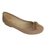 Zapato Ballerina Flat Casual Para Mujer Marca Karoline 02