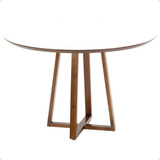 Mesa De Jantar Redonda Lara Premium 120cm - Magazine Decor