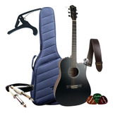 Kit Violão Tagima Elétrico Sunset Solid Spruce + Acessórios