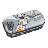 Cartuchera Canopla Box Eva Looney Toons Relieve Mooving Color Gris