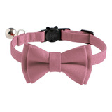 Soku Collar De Seguridad Gato Kawaii Calidad Premium Cosido Color Rosa Mono Tamaño Del Collar M