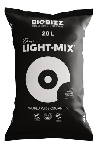 Sustrato Tierra Light Mix 20l Biobizz 