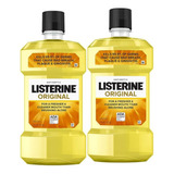 Listerine Original - Enjuague Bucal Antiséptico Pack 2