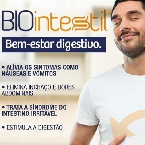 Biointestil® 600mg Pote 60 Cápsulas Gastrorresistentes