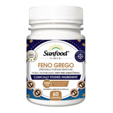 Suplemento Em Cápsula Sunfood  Clinical Feno Grego Trigonella Foenum Graecum Feno Grego Em Pote De 30g 60 Un