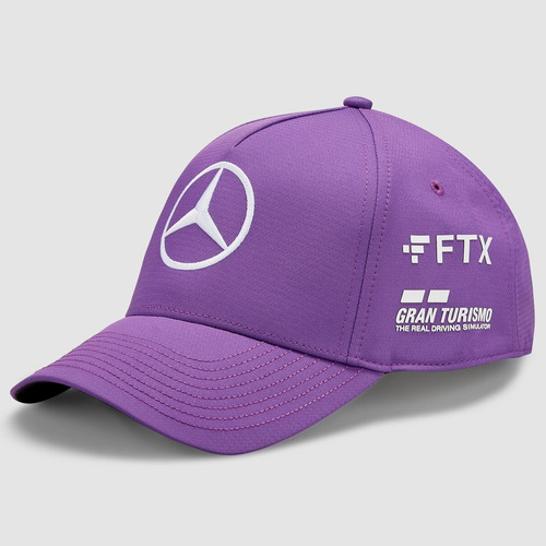 Gorro Mercedes F1 2022 Lewis Hamilton Morado Oficial