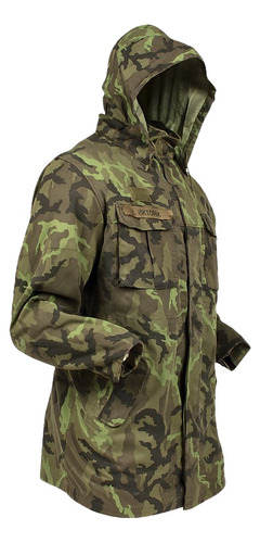 Chaqueta O Parka Militar Camuflada Vz.95 De La Republica Checa