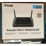 Modem Roteador Adsl2+ Wifi 300mbps Dsl-2750e