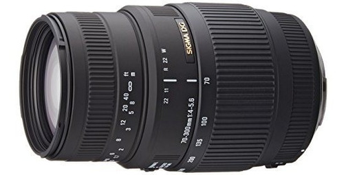 Sigma 70-300mm F /4-5.6 Dg Macro Teleobjetivo Zoom Para