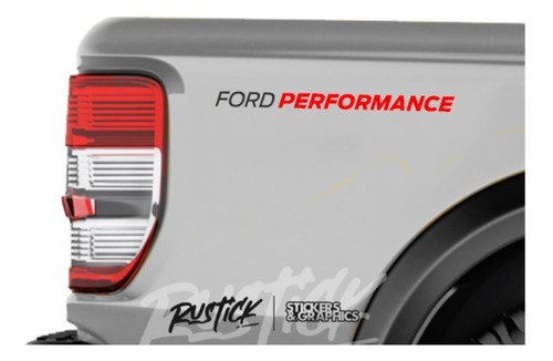 Calco Ford Performance Ranger Pickup Ploteo Combinado 60cm